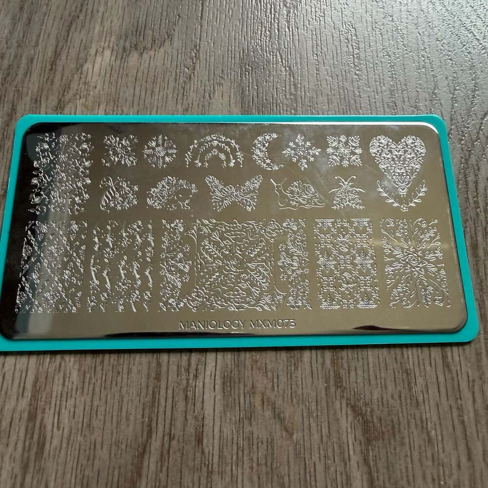 Maniology MXM073 Floral Nature Nail Art Stamping Plate